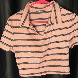 Shein cropped T shirt Large